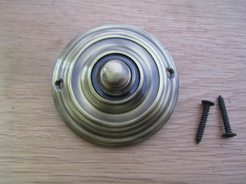 Solid brass door - brass, push