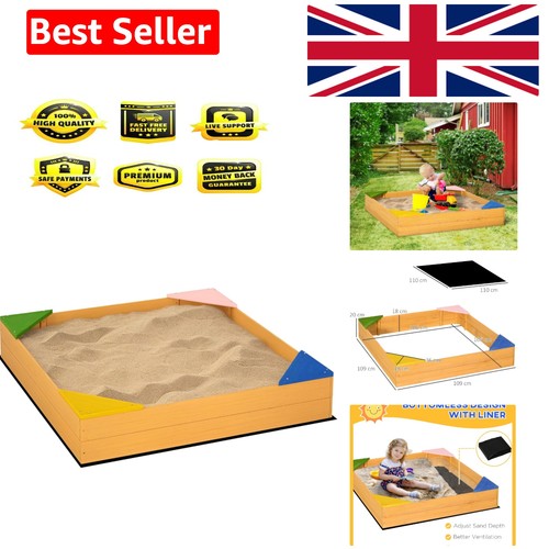 Kids wooden sand pit - kids,