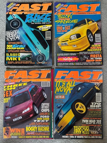 Vintage fast car magazine 1995 - fast,