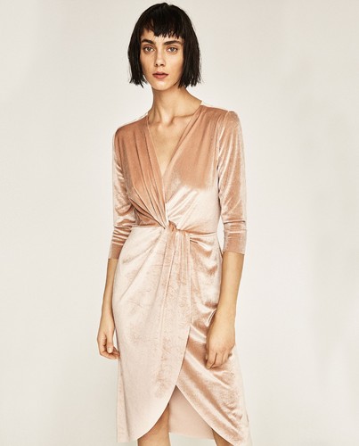 Zara women pink nude - zara,