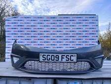 HONDA CIVIC HATCHBACK 5DR MK8 2009 SILVER FRONT BUMPER MARKS