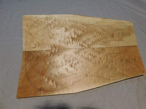 Maple poplar set - set, guitar