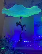 Bagley Green Uranium Glass