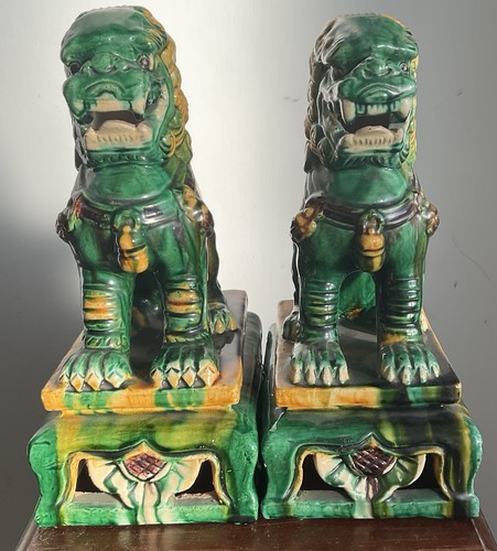 Vintage chinese sancai ceramic - sancai,