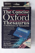 Seiko Concise Oxford Thesaurus