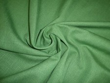 GREEN - Linen Blend Fabric