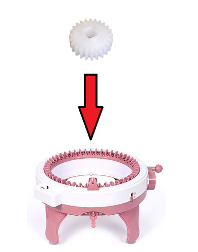 Needle true toothed gear - true, 24