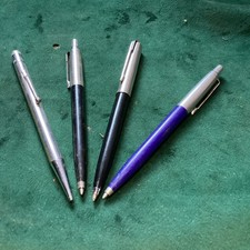 3 Vintage Parker Pens And A