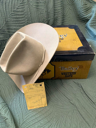 Bailey western hats light gray - bailey,