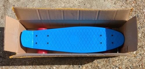 Penny board skateboard - skateboard, blue