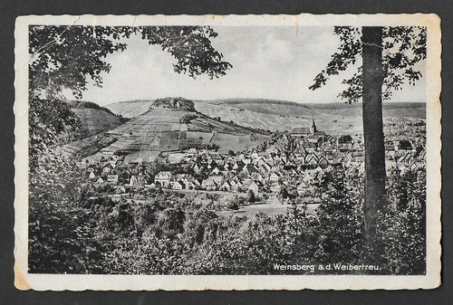 Vintage 1943 german postcard - vintage,