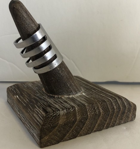 Artisan handcrafted fork ring - handcrafted,