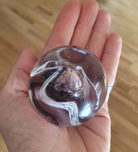 Paperweight swirl ball - paperweight, small