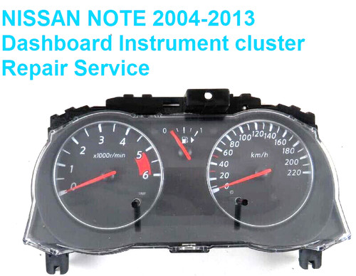 Nissan note dashboard 2003 - note, to
