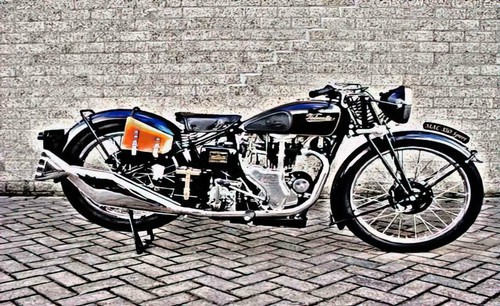 Photo motorbike velocette - motorbike,