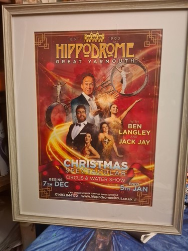 Large framed hippodrome - framed,