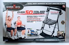 Chair Gym The Total Body Workout All In One Compact Exercise System - Zebra