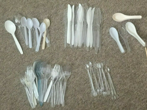 Assorted plastic forks - assorted,