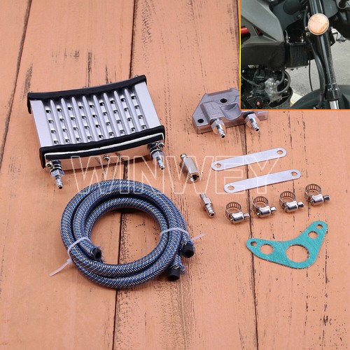 Silver oil cooler cooling - silver,