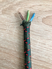 2213 Braided non-kink  Iron Flex Cable – 3 Core 0.5mm 1.5mm, Sold by Metre