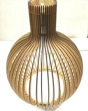 Unique Birdcage Wooden pendant light For Kitchen Island Living room