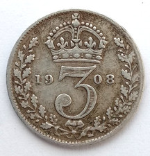 1908 EDWARD VII SILVER