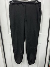 Ultra Warm Tracksuit Bottoms Size M Plus Inside Leg 29” Black Trousers Pants 