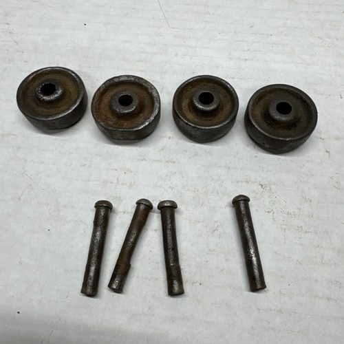 Antique singer treadle base - 4,