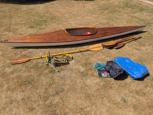 Vintage moonraker canoe kayak - canoe,