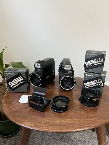 Two yashica samurai 35mm - samurai, x4.0