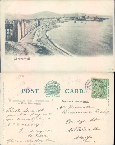 Aberystwyth seafront and beach
