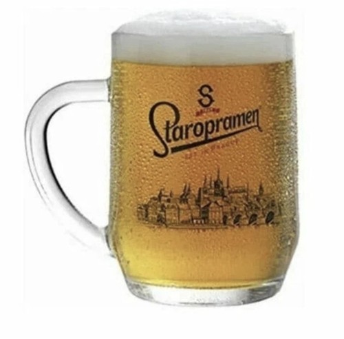 Staropramen glass pint - glass,