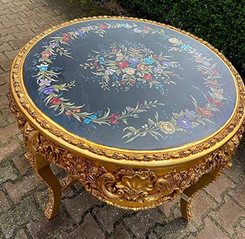 Center table italian rococo - center,