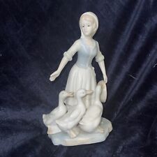 ceramic peasant woman girl