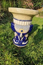 Vintage ceramic elephant plant