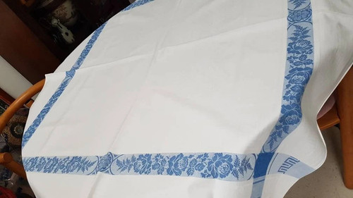 Vintage blue and - , white