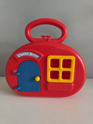 Bluebird cheeky mouse - bluebird, red