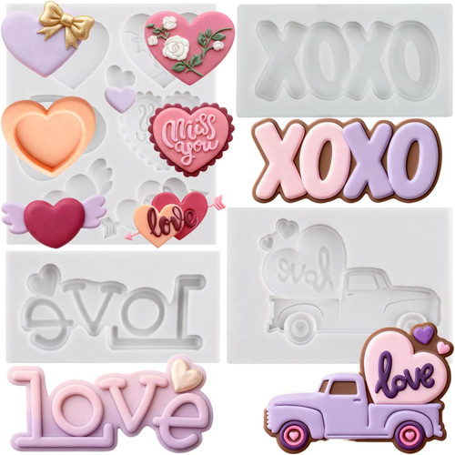Valentine day theme polymer - day,