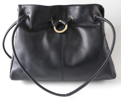 Beautiful soft leather navy - leather,