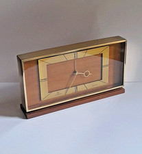 Vintage Swiza Desk MantleAlarm Clock 8 Day - C. 1960's - Super Quality WORKING