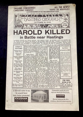 1986 reprint hastings observer - reprint,