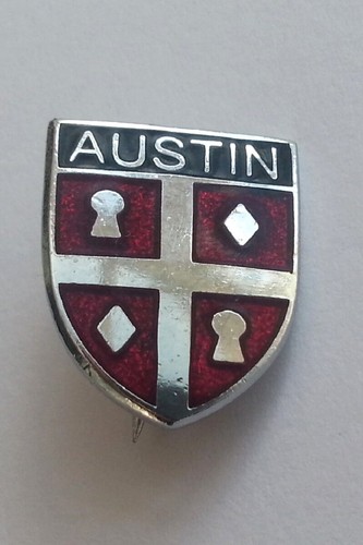 Austin enamel lapel pin badge - austin,