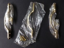 Vintage 80s Brass  Drawer/Sash