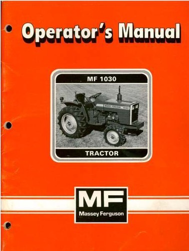 Massey ferguson tractor 1030 - tractor,