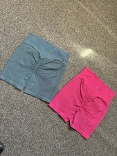 Women’s “Ryderwear” Honeycomb Scrunch Bum Shorts Size S. 2 Pairs