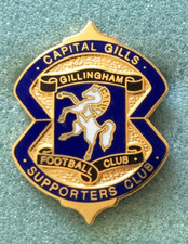Gillingham F.C. Capital Gills Supporters Club Badge