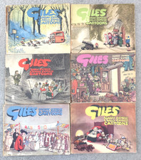 Giles cartoons annuals 6 - giles, 1-6