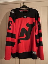 New Jersey Devils Jack Hughes ‘Stadium Series’ Jersey 3xl