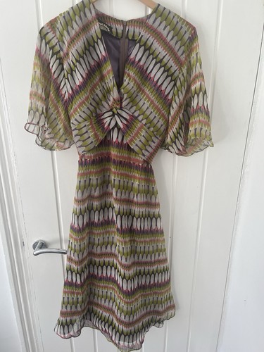 Nancy mac silk dress - mac, 8