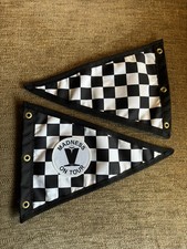 Black and white chequered